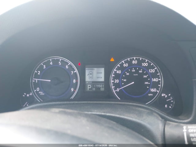 45619343 :رقم المزاد ، JN1CV6AR2BM355345 vin ، 2011 Infiniti G37x مزاد بيع
