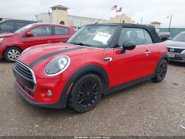 2019 Mini Convertible Cooper მანქანა იყიდება აუქციონზე, vin: WMWWG5C52K3F79715, აუქციონის ნომერი: 45619401