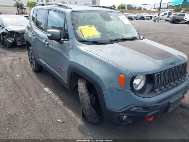 Aukcja sprzedaży 2015 Jeep Renegade Trailhawk, vin: ZACCJBCT7FPC08200, numer aukcji: 45619447