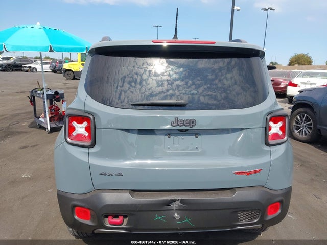 Aukcja sprzedaży 2015 Jeep Renegade Trailhawk, vin: ZACCJBCT7FPC08200, numer aukcji: 45619447