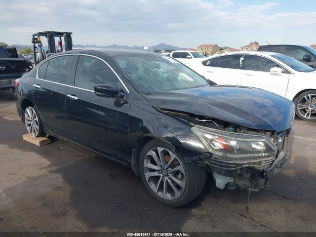 45619461 :رقم المزاد ، 1HGCR2F53FA271799 vin ، 2015 Honda Accord Sport مزاد بيع
