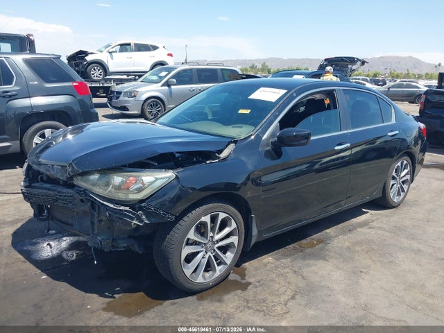 2015 Honda Accord Sport მანქანა იყიდება აუქციონზე, vin: 1HGCR2F53FA271799, აუქციონის ნომერი: 45619461