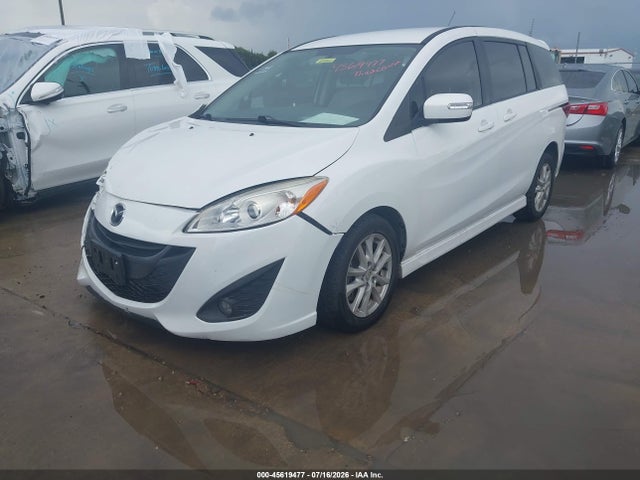 2013 Mazda Mazda5 Touring მანქანა იყიდება აუქციონზე, vin: JM1CW2CL5D0153329, აუქციონის ნომერი: 45619477