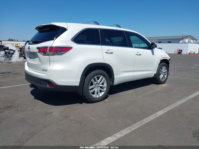 Toyota Highlander Le V6 2014 5TDBKRFH7ES011375 Image 4