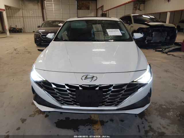 Продажа на аукционе авто 2021 Hyundai Elantra Limited, vin: 5NPLP4AG4MH027027, номер лота: 45619515