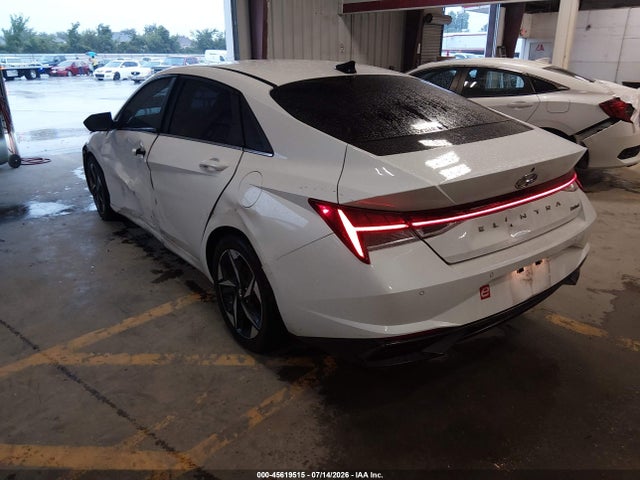 Продажа на аукционе авто 2021 Hyundai Elantra Limited, vin: 5NPLP4AG4MH027027, номер лота: 45619515
