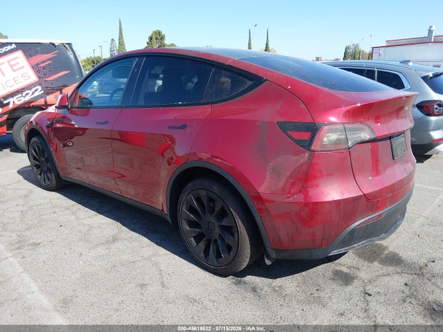 2024 Tesla Model Y Long Range Single Motor Rear-wheel Drive/rwd მანქანა იყიდება აუქციონზე, vin: 7SAYGDED8RF100897, აუქციონის ნომერი: 45619522