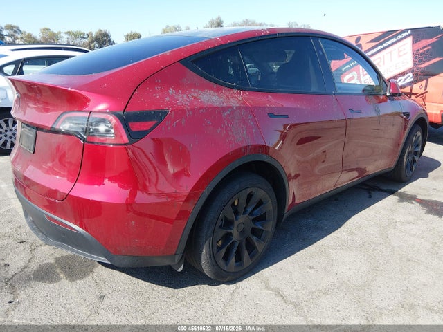 2024 Tesla Model Y Long Range Single Motor Rear-wheel Drive/rwd მანქანა იყიდება აუქციონზე, vin: 7SAYGDED8RF100897, აუქციონის ნომერი: 45619522