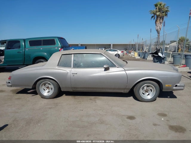 Aukcja sprzedaży 1980 Chevrolet Monte Carlo, vin: 1z37aar414726, numer aukcji: 45619530