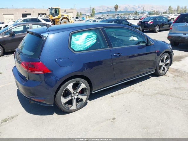 Продажа на аукционе авто 2015 Volkswagen Golf Gti 2.0t S 2-door, vin: 3VWYT7AU5FM051288, номер лота: 45619573
