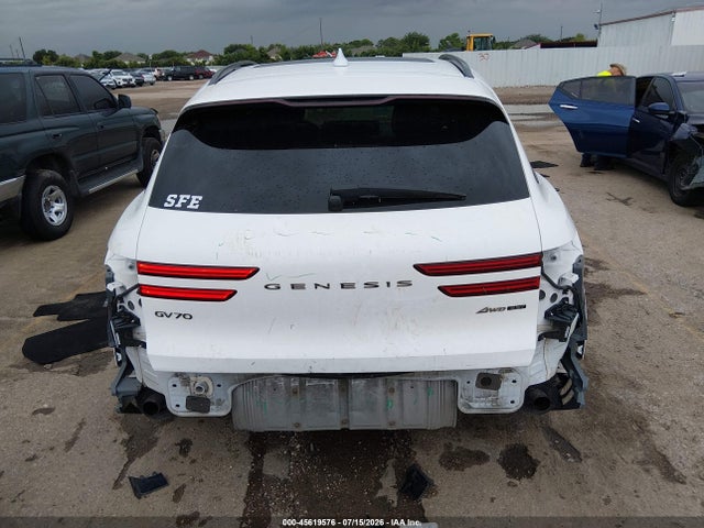 Aukcja sprzedaży 2022 Genesis Gv70 3.5t Awd Sport, vin: KMUMCDTC6NU014259, numer aukcji: 45619576