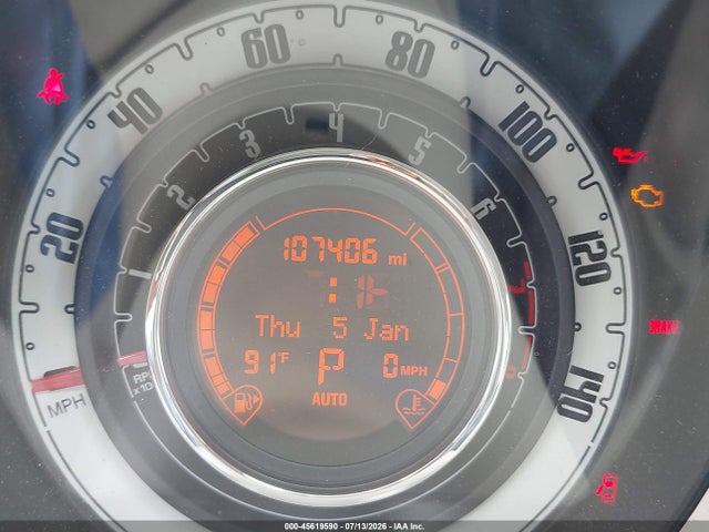 3C3CFFAR5FT624405 Fiat 500 POP