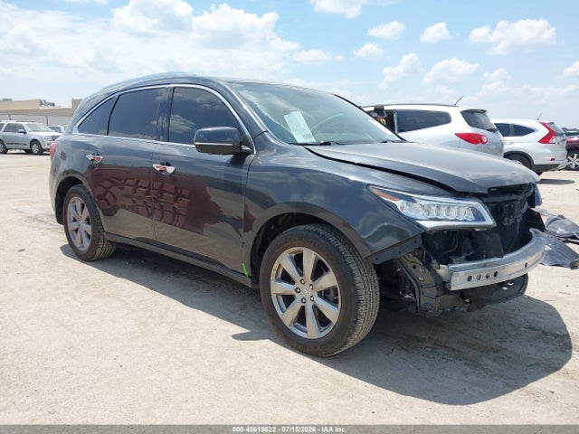 Acura Mdx Advance Pkg W/entertainment Pkg 2015 5FRYD4H84FB012881 Image 1