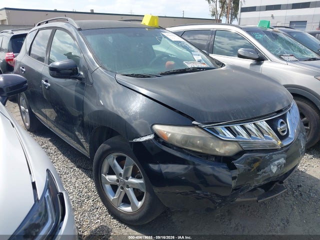 Продажа на аукционе авто 2010 Nissan Murano Sl, vin: JN8AZ1MW9AW115195, номер лота: 45619685