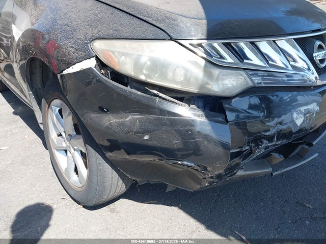 Продажа на аукционе авто 2010 Nissan Murano Sl, vin: JN8AZ1MW9AW115195, номер лота: 45619685