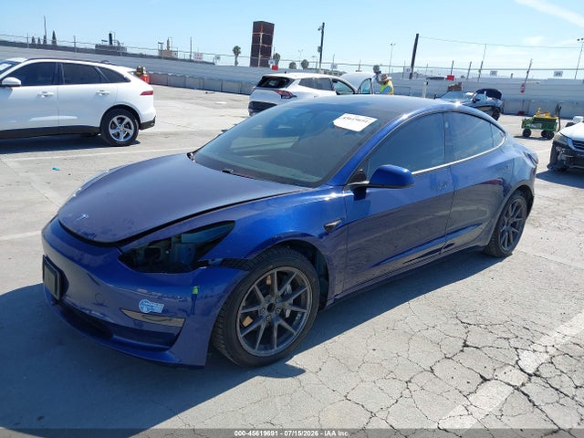 Tesla Model 3 Standard Range Plus Rear-wheel Drive 2021 5YJ3E1EA9MF013598 Image 2
