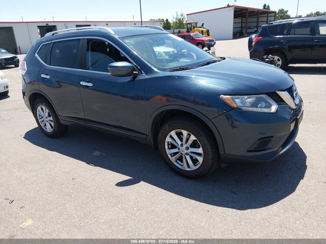 2016 Nissan Rogue Sv მანქანა იყიდება აუქციონზე, vin: KNMAT2MV8GP626510, აუქციონის ნომერი: 45619703