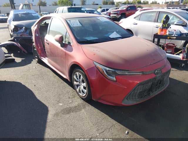 2020 Toyota Corolla Le მანქანა იყიდება აუქციონზე, vin: 5YFEPRAE8LP094297, აუქციონის ნომერი: 45619707