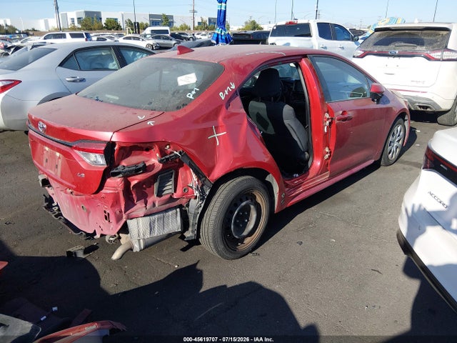 2020 Toyota Corolla Le მანქანა იყიდება აუქციონზე, vin: 5YFEPRAE8LP094297, აუქციონის ნომერი: 45619707