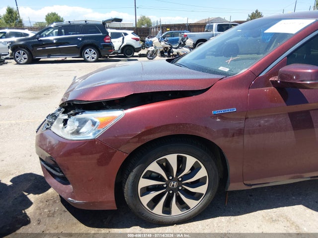 2017 Honda Accord Hybrid Ex-l მანქანა იყიდება აუქციონზე, vin: JHMCR6F54HC012234, აუქციონის ნომერი: 45619749