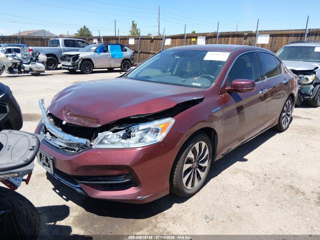 2017 Honda Accord Hybrid Ex-l მანქანა იყიდება აუქციონზე, vin: JHMCR6F54HC012234, აუქციონის ნომერი: 45619749