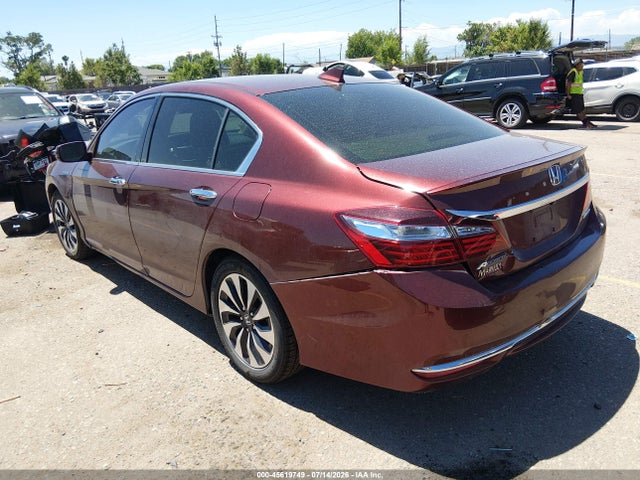 2017 Honda Accord Hybrid Ex-l მანქანა იყიდება აუქციონზე, vin: JHMCR6F54HC012234, აუქციონის ნომერი: 45619749