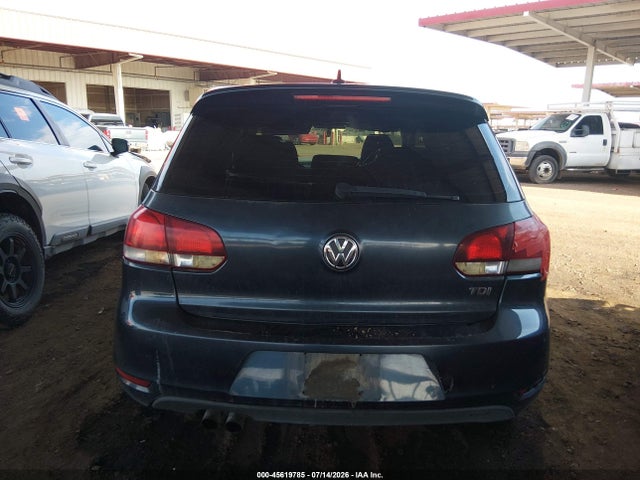 2012 Volkswagen Golf Tdi 2-door მანქანა იყიდება აუქციონზე, vin: WVWBM7AJ5CW306576, აუქციონის ნომერი: 45619785