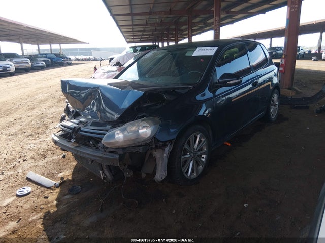 2012 Volkswagen Golf Tdi 2-door მანქანა იყიდება აუქციონზე, vin: WVWBM7AJ5CW306576, აუქციონის ნომერი: 45619785