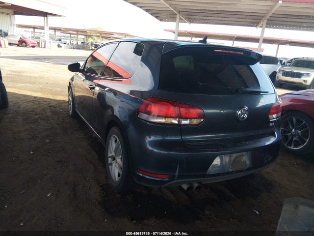 2012 Volkswagen Golf Tdi 2-door მანქანა იყიდება აუქციონზე, vin: WVWBM7AJ5CW306576, აუქციონის ნომერი: 45619785