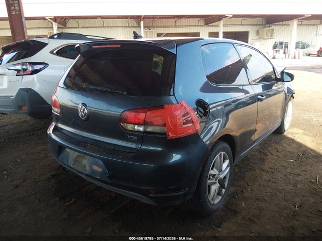 2012 Volkswagen Golf Tdi 2-door მანქანა იყიდება აუქციონზე, vin: WVWBM7AJ5CW306576, აუქციონის ნომერი: 45619785