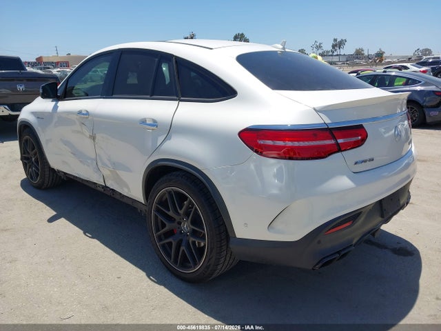 Продаж на аукціоні авто 2018 Mercedes-benz Amg Gle 63 Coupe S 4matic, vin: 4JGED7FB2JA124919, номер лоту: 45619835