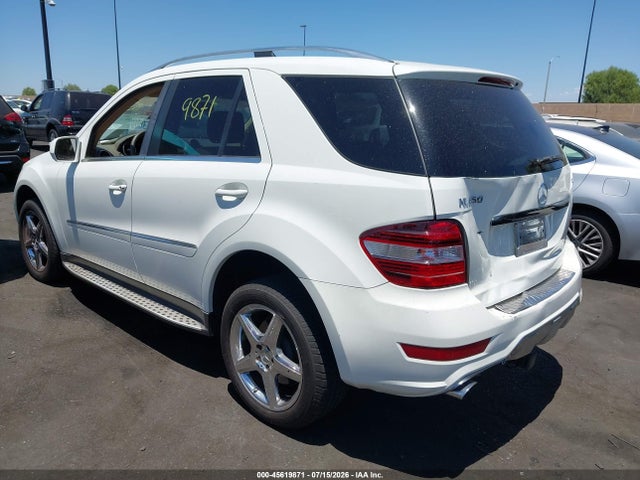 Aukcja sprzedaży 2009 Mercedes-benz Ml 550 4matic, vin: 4JGBB72E19A454863, numer aukcji: 45619871