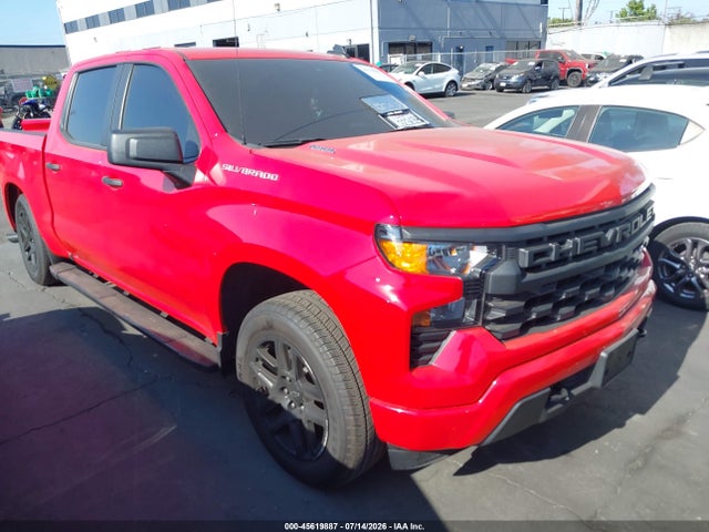 Chevrolet Silverado 1500 2wd Short Bed Custom 2025 1GCPABEK3SZ261249 zdjęcie główne