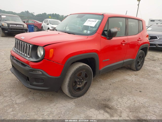 Aukcja sprzedaży 2016 Jeep Renegade Sport, vin: ZACCJBAT5GPD42224, numer aukcji: 45619925