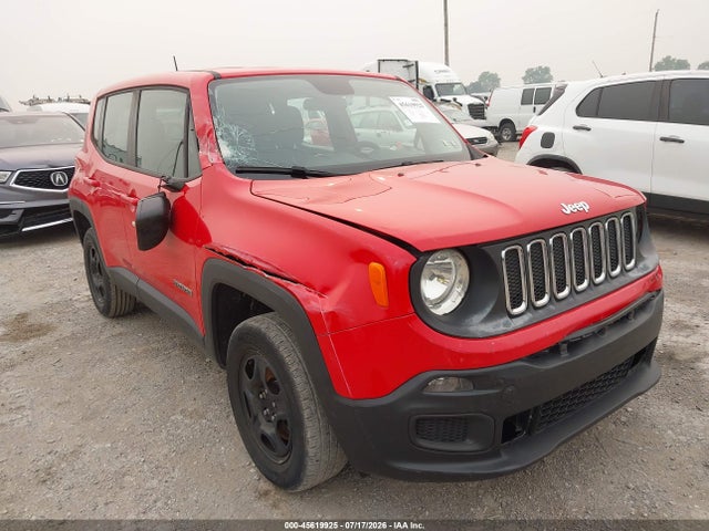 Aukcja sprzedaży 2016 Jeep Renegade Sport, vin: ZACCJBAT5GPD42224, numer aukcji: 45619925