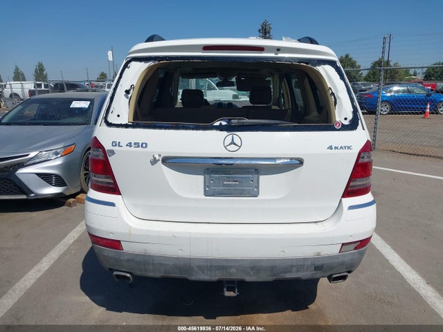 Aukcja sprzedaży 2007 Mercedes-benz Gl 450 4matic, vin: 4JGBF71E67A246786, numer aukcji: 45619936