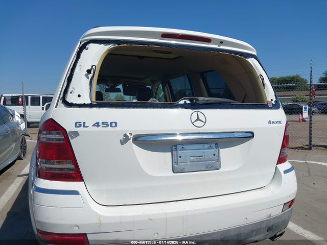 Aukcja sprzedaży 2007 Mercedes-benz Gl 450 4matic, vin: 4JGBF71E67A246786, numer aukcji: 45619936