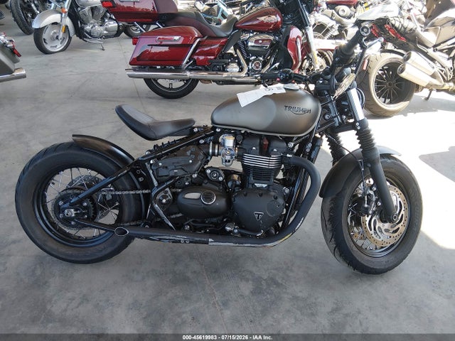 Triumph Motorcycle Bonneville Bobber Black 2020 SMTD53HL3LTAE0546 Image 12
