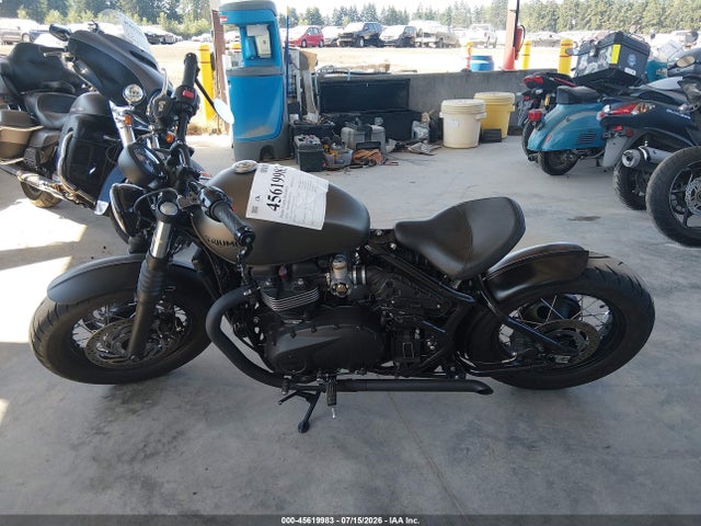 Triumph Motorcycle Bonneville Bobber Black 2020 SMTD53HL3LTAE0546 Image 13