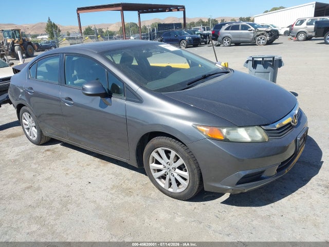 Продажа на аукционе авто 2012 Honda Civic Ex, vin: 2HGFB2F8XCH612155, номер лота: 45620001