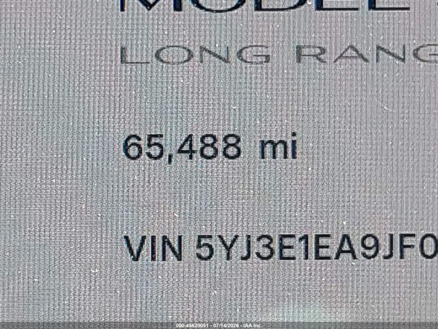 Tesla Model 3 Long Range/mid Range 2018 5YJ3E1EA9JF048170 Image 15