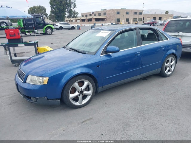 Продаж на аукціоні авто 2002 Audi A4 3.0, vin: WAULT68E32A101700, номер лоту: 45620099