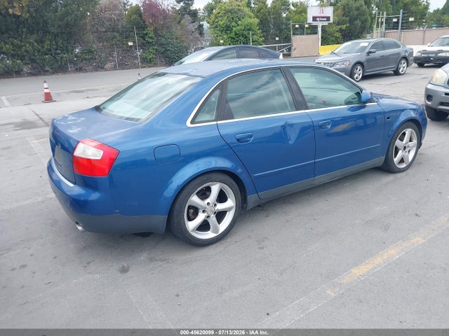 Продаж на аукціоні авто 2002 Audi A4 3.0, vin: WAULT68E32A101700, номер лоту: 45620099