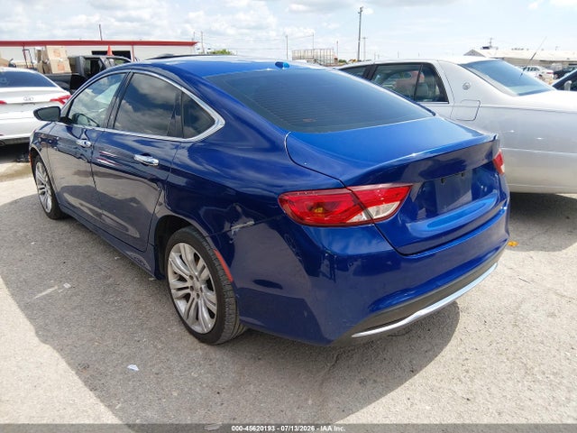 Продажа на аукционе авто 2015 Chrysler 200 Limited, vin: 1C3CCCAB9FN525807, номер лота: 45620193