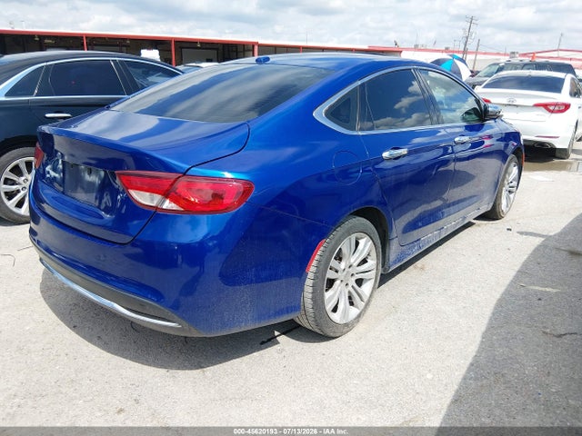 Продажа на аукционе авто 2015 Chrysler 200 Limited, vin: 1C3CCCAB9FN525807, номер лота: 45620193