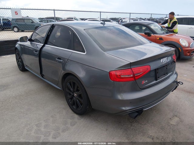 Aukcja sprzedaży 2014 Audi S4 3.0t Premium Plus, vin: WAUBGAFL2EA123793, numer aukcji: 45620308