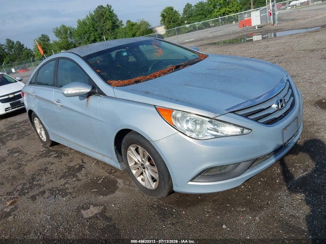 2014 Hyundai Sonata Gls მანქანა იყიდება აუქციონზე, vin: 5NPEB4AC8EH902549, აუქციონის ნომერი: 45620313