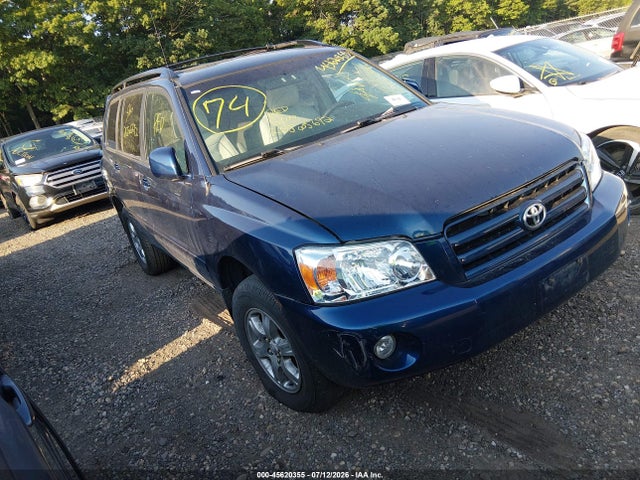 2007 Toyota Highlander V6 (2 Rows) (a5) მანქანა იყიდება აუქციონზე, vin: JTEHP21A270201258, აუქციონის ნომერი: 45620355