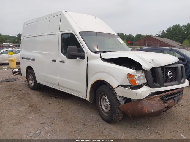 2017 Nissan Nv Cargo Nv2500 Hd Sv V6 მანქანა იყიდება აუქციონზე, vin: 1N6BF0LY9HN810053, აუქციონის ნომერი: 45620378