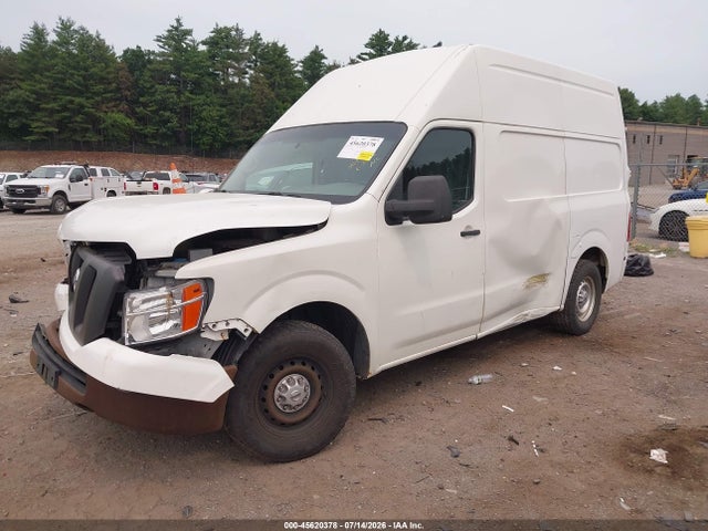 2017 Nissan Nv Cargo Nv2500 Hd Sv V6 მანქანა იყიდება აუქციონზე, vin: 1N6BF0LY9HN810053, აუქციონის ნომერი: 45620378